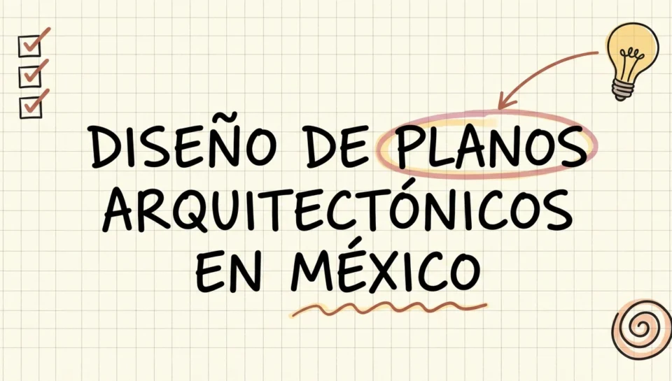 Diseño de planos arquitectónicos en México: guía